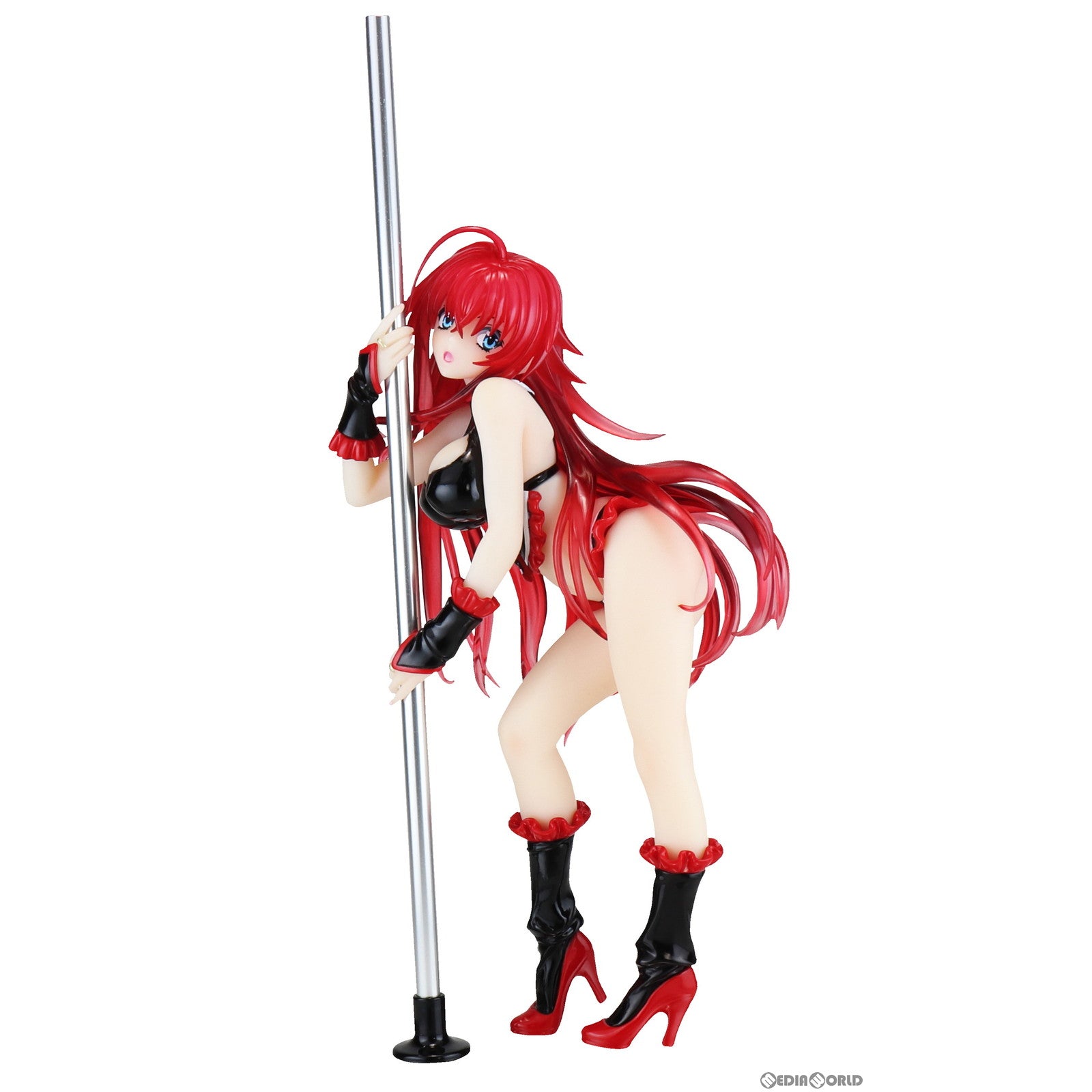 【中古即納】[FIG] リアス・グレモリー ポールダンスver.～Black Color～ 1/7 ハイスクールD×D 完成品 フィギュア 回天堂(20221222)