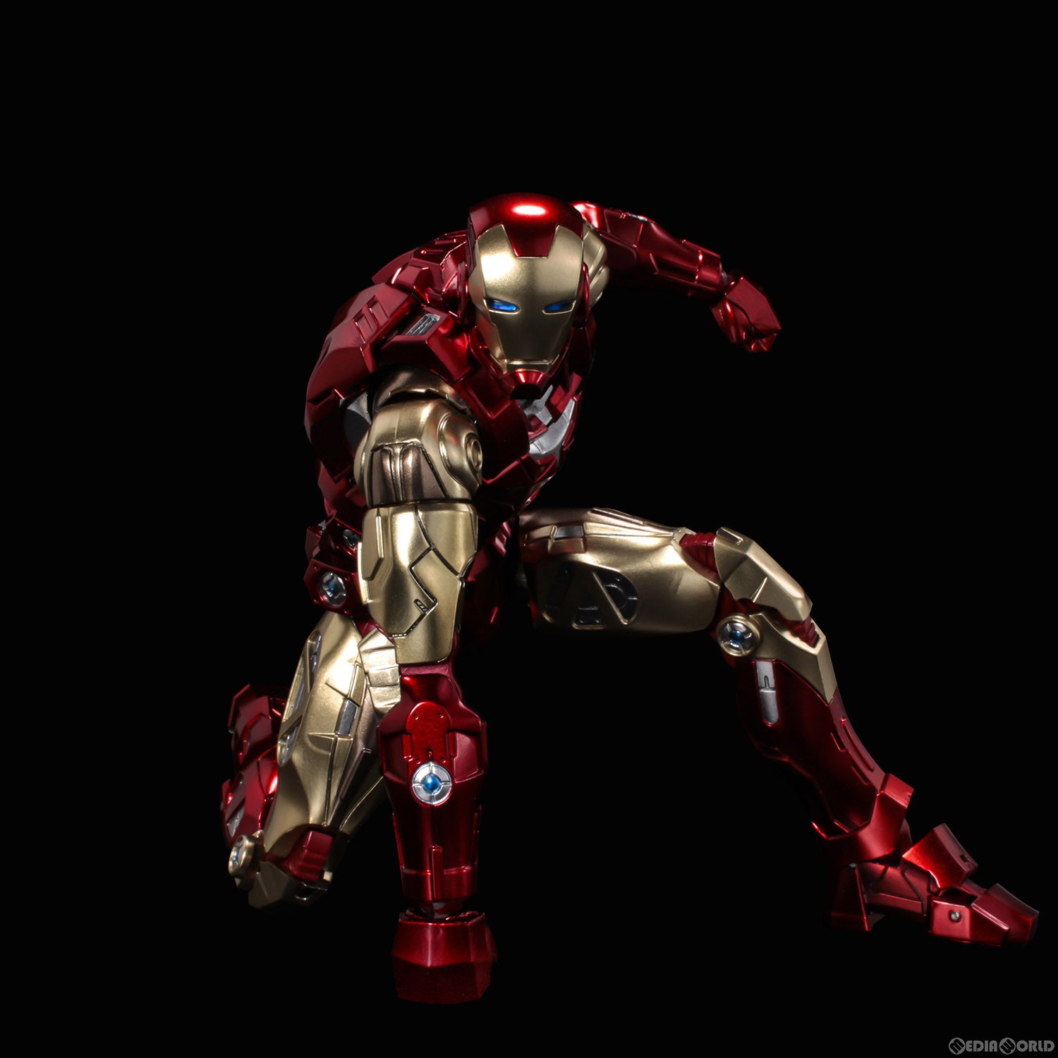 【中古即納】[FIG] (再販)FIGHTING ARMOR(ファイティングアーマー) アイアンマン MARVEL(マーベル) 完成品 可動フィギュア 千値練(せんちねる)(20201129)
