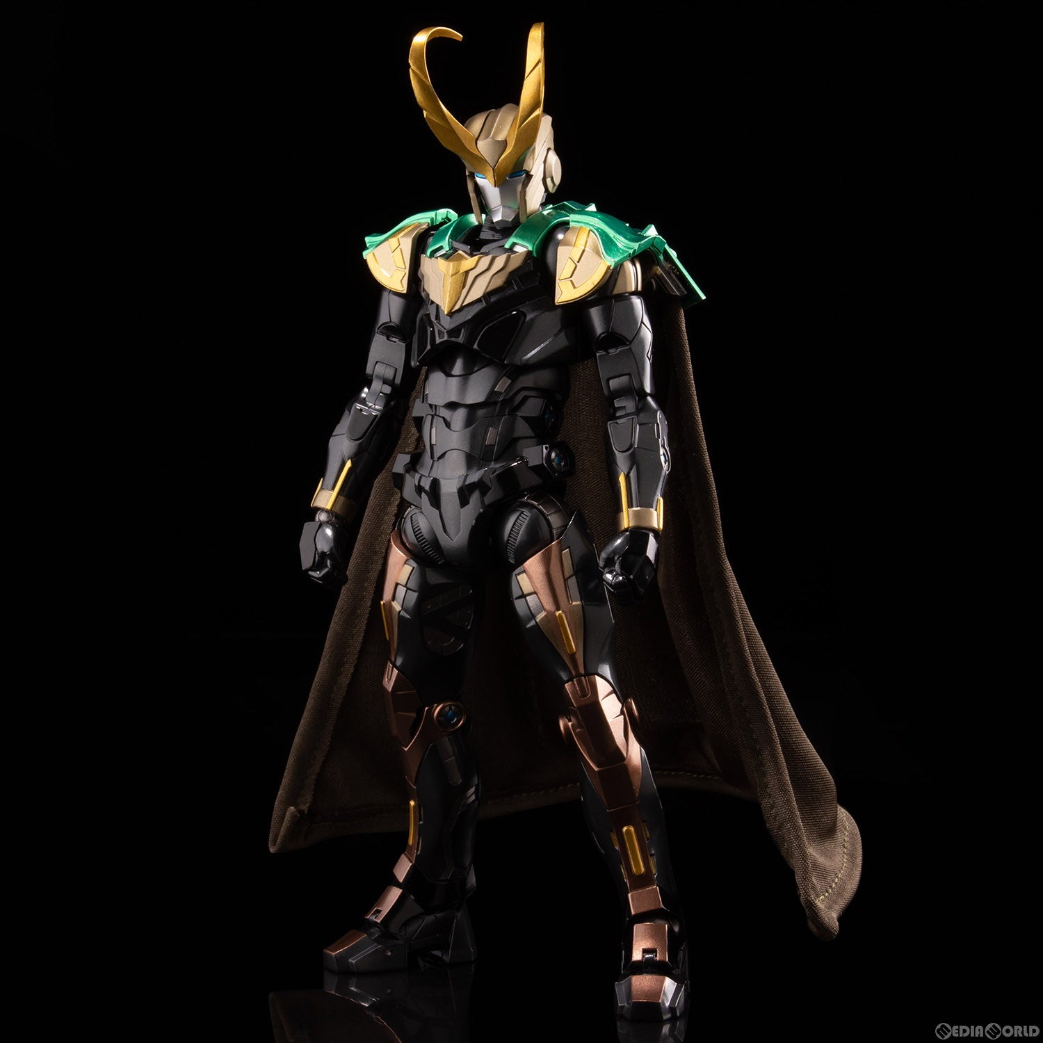 【中古即納】[FIG] FIGHTING ARMOR(ファイティングアーマー) ロキ MARVEL(マーベル) 完成品 可動フィギュア 千値練(せんちねる)(20230205)