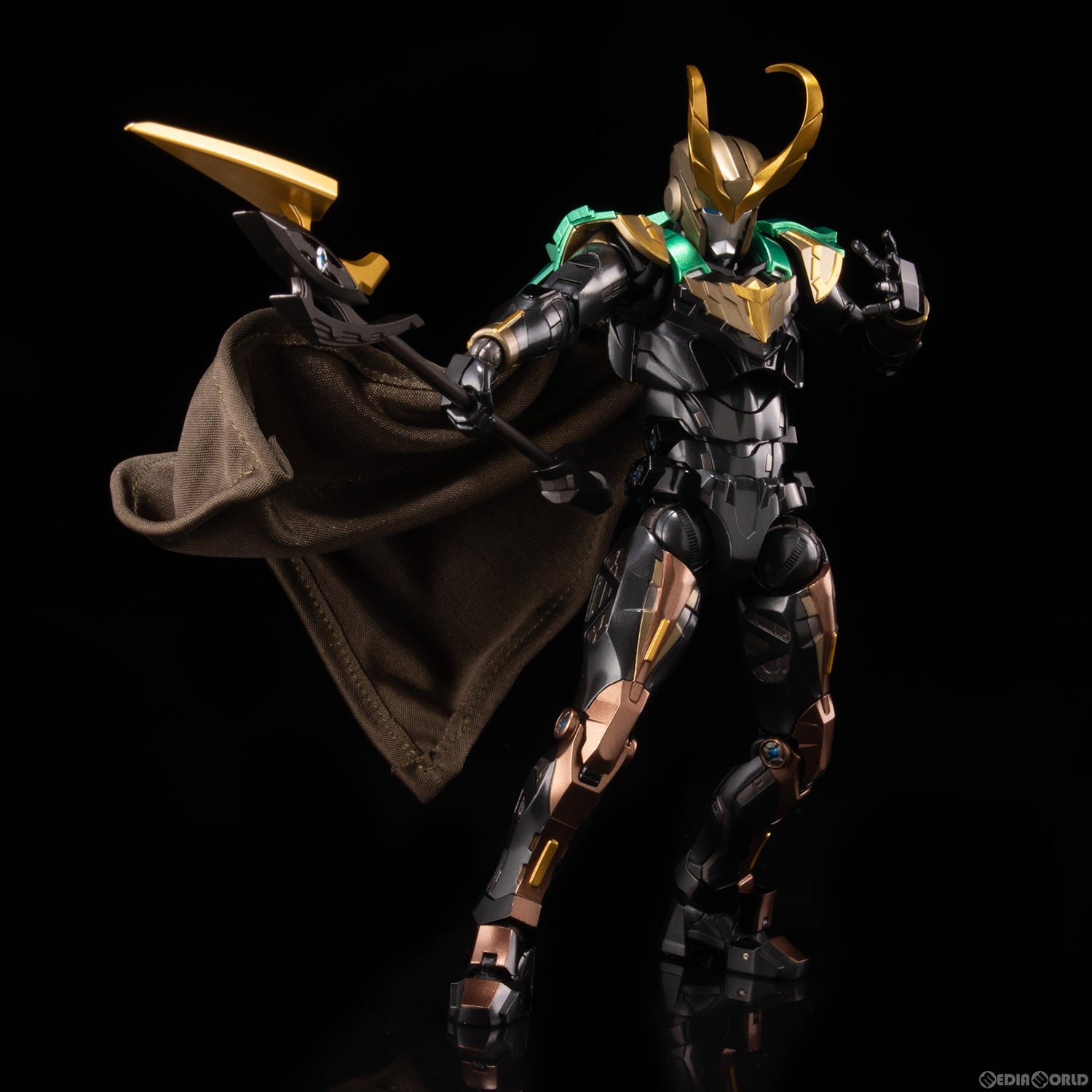 【新品即納】[FIG] FIGHTING ARMOR(ファイティングアーマー) ロキ MARVEL(マーベル) 完成品 可動フィギュア 千値練(せんちねる)(20230205)