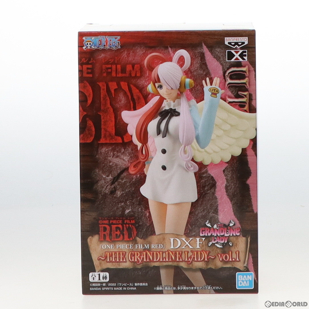 【中古即納】[FIG] ウタ DXF～THE GRANDLINE LADY～vol.1 ONE PIECE(ワンピース) FILM RED フィギィア プライズ(2618326) バンプレスト(20220810)