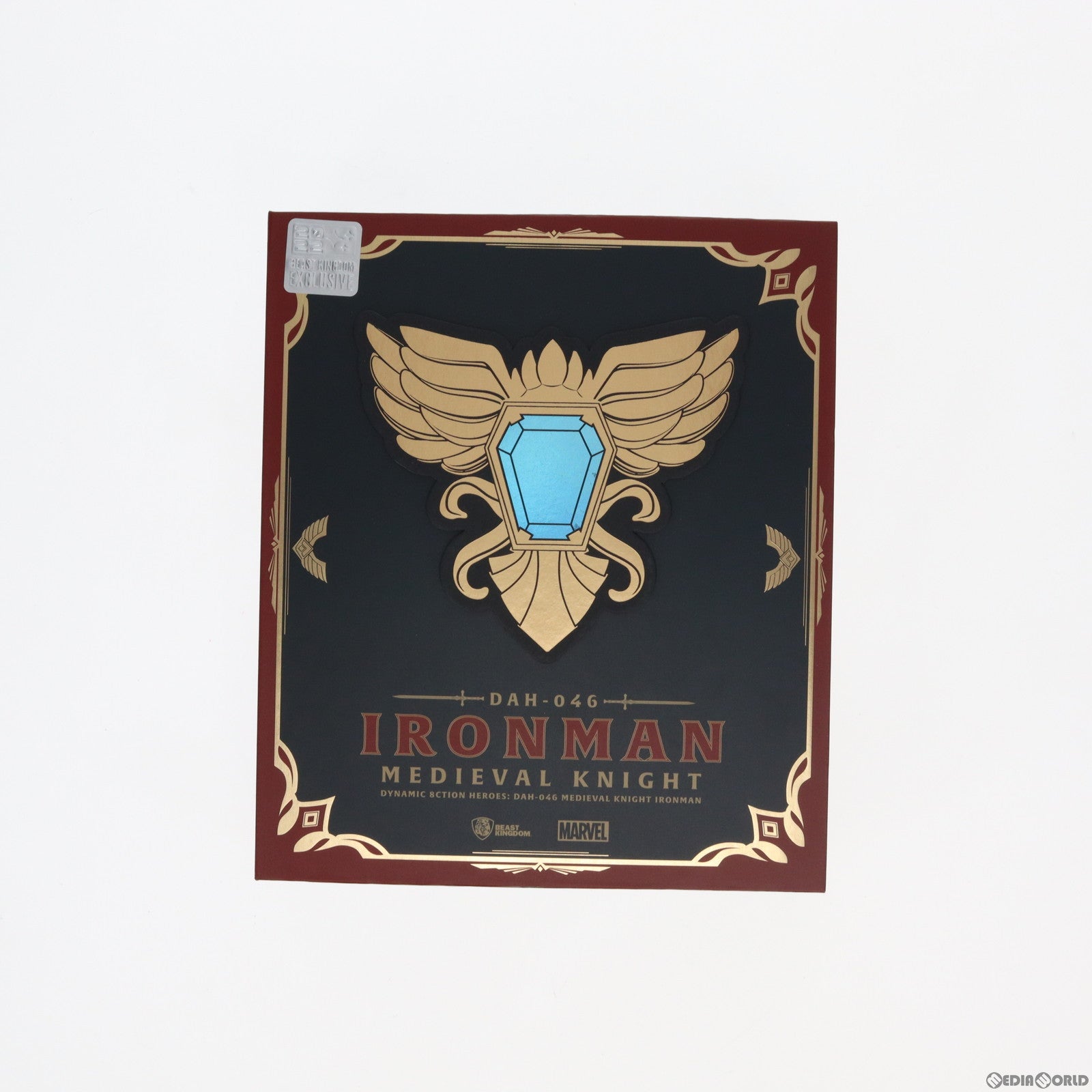 【中古即納】[FIG] ダイナミック・アクション・ヒーローズ #046 アイアンマン(メディーバル・ナイト) マーベル・コミック 完成品 アクションフィギュア Beast Kingdom(ビーストキングダム)(20221231)