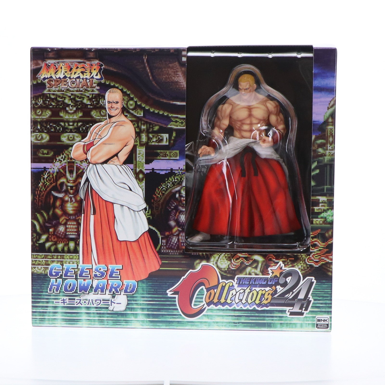 【中古即納】[FIG] [特典付き] ギース・ハワード 通常カラー 「餓狼伝説SPECIAL」 THE KING OF COLLECTORS’24 塗装済み完成品 STUDIO24STORE限定 フィギュア STUDIO24(スタジオニーヨン)(20220731)