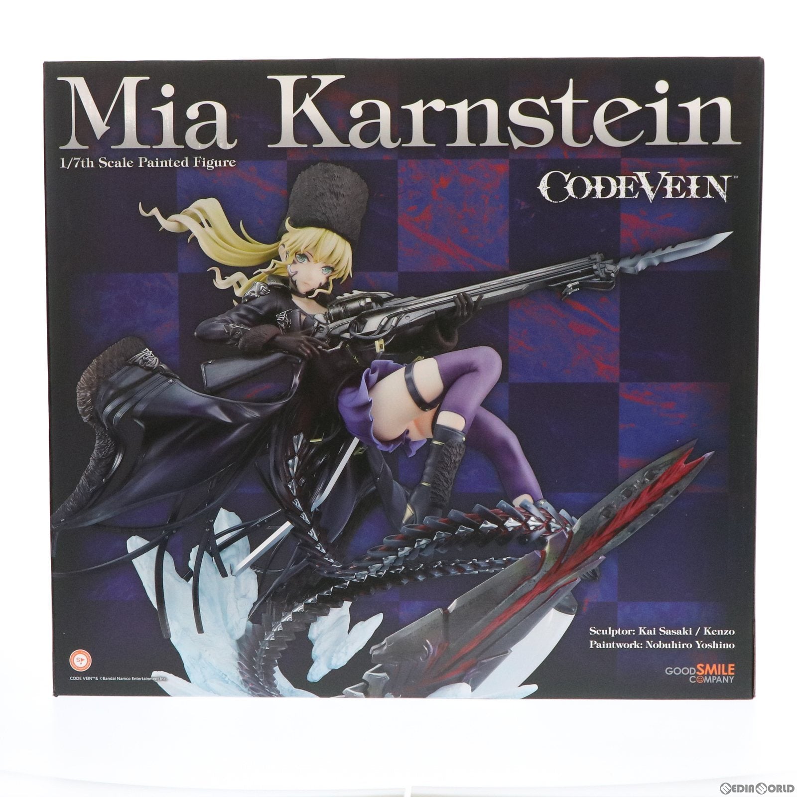 【中古即納】[FIG] ミア・カルンシュタイン CODE VEIN(コードヴェイン) 1/7 完成品 フィギュア GOODSMILE ONLINE SHOP&アソビストア限定 グッドスマイルカンパニー(20220831)