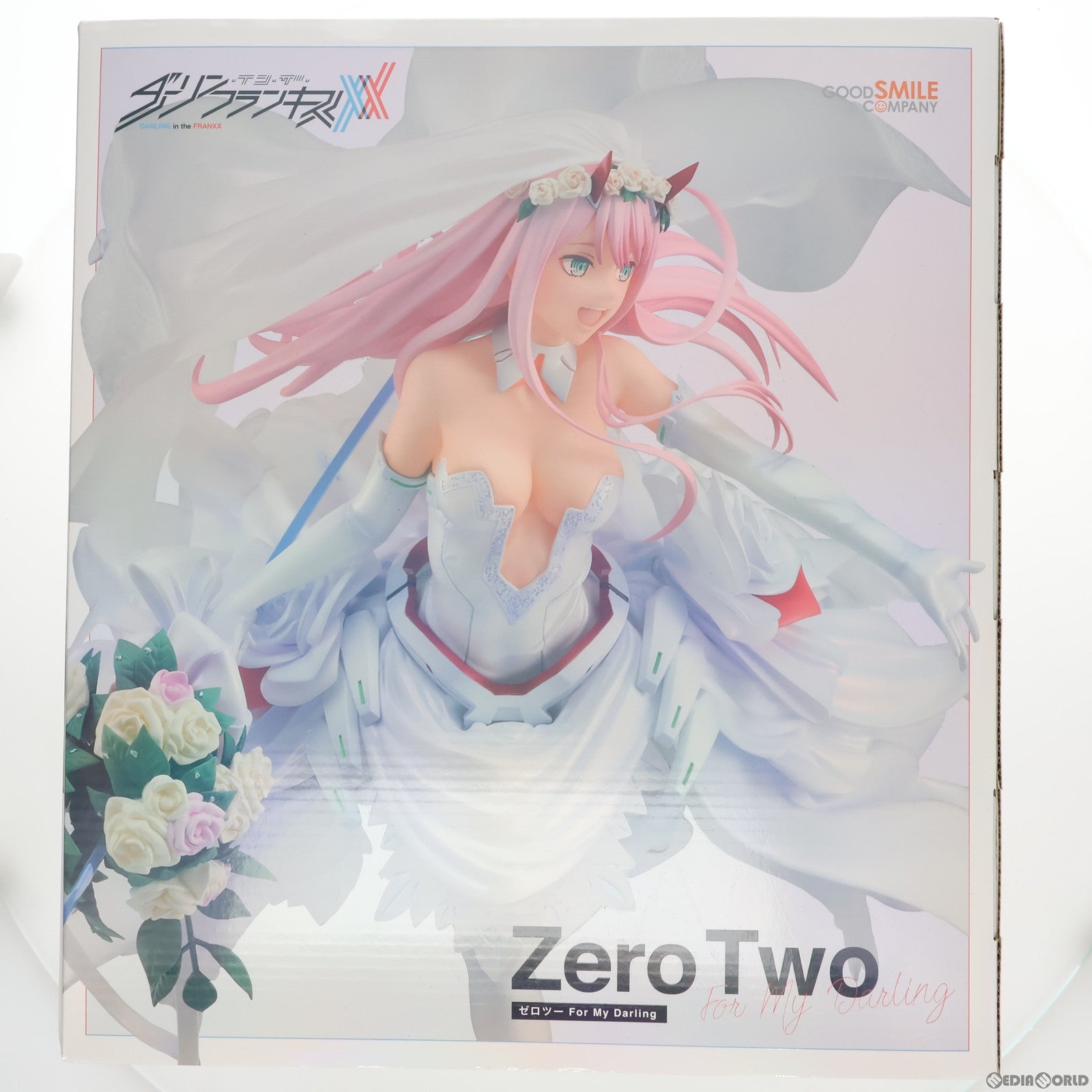 【中古即納】[FIG] ゼロツー For My Darling xx Memorial Board ダーリン・イン・ザ・フランキス 1/7 完成品 フィギュア GOODSMILE ONLINE SHOP限定 グッドスマイルカンパニー(20220731)