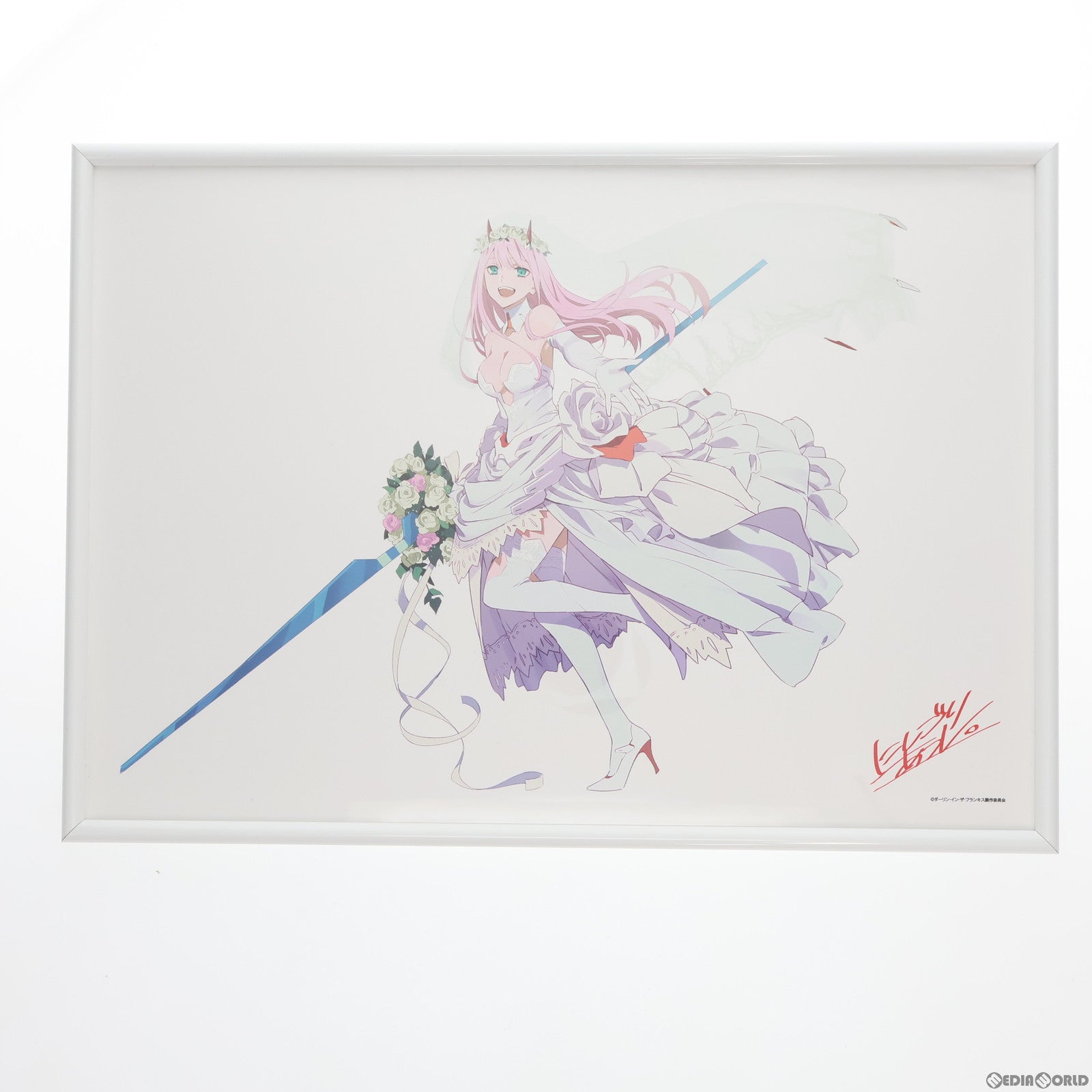 【中古即納】[FIG] ゼロツー For My Darling xx Memorial Board ダーリン・イン・ザ・フランキス 1/7 完成品 フィギュア GOODSMILE ONLINE SHOP限定 グッドスマイルカンパニー(20220731)