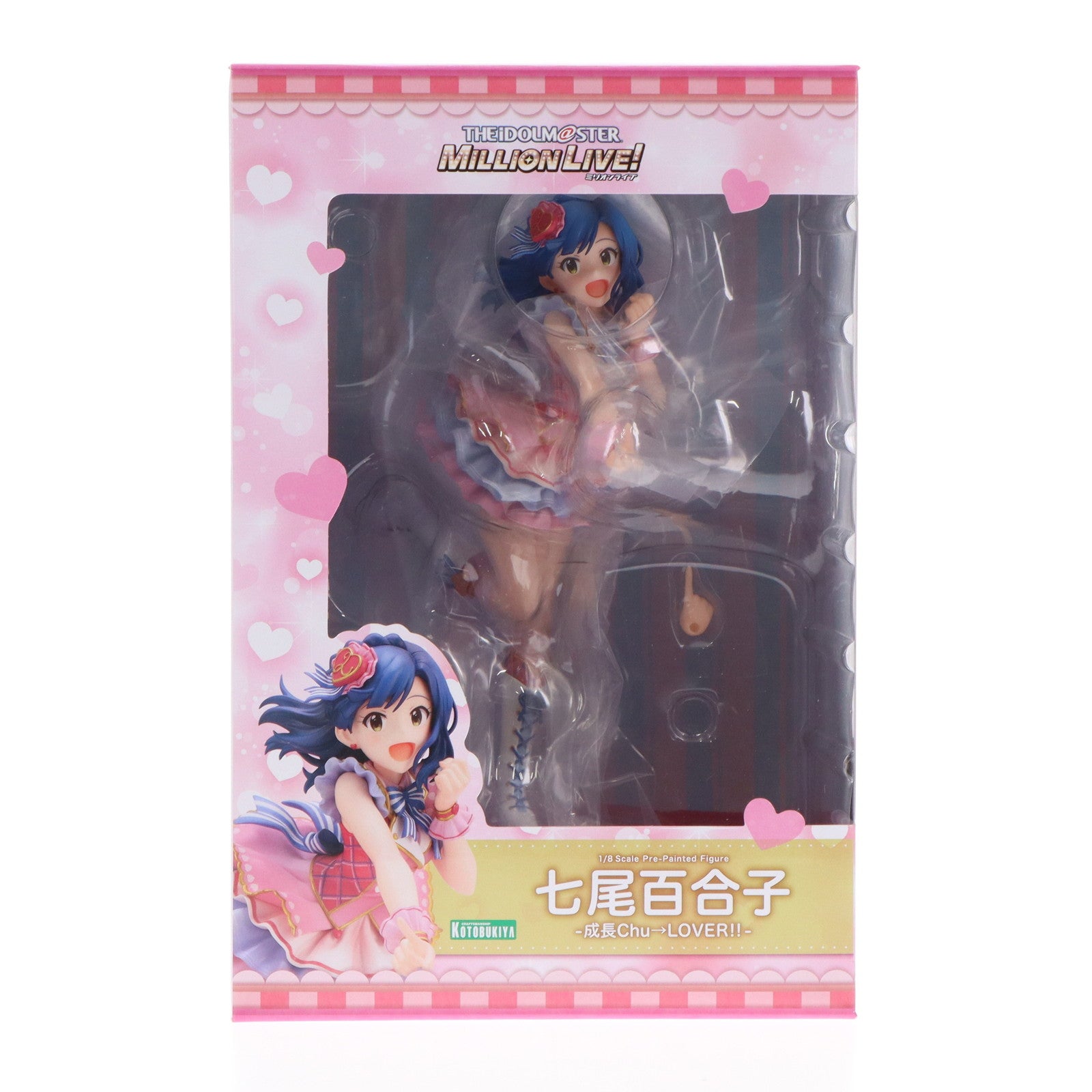 【中古即納】[FIG] [特典付き] 七尾百合子-成長Chu→LOVER!!- 「アイドルマスター ミリオンライブ!」 1/8 ABS&PVC製塗装済み完成品 コトブキヤショップ限定 フィギュア(PP961) コトブキヤ(20220831)