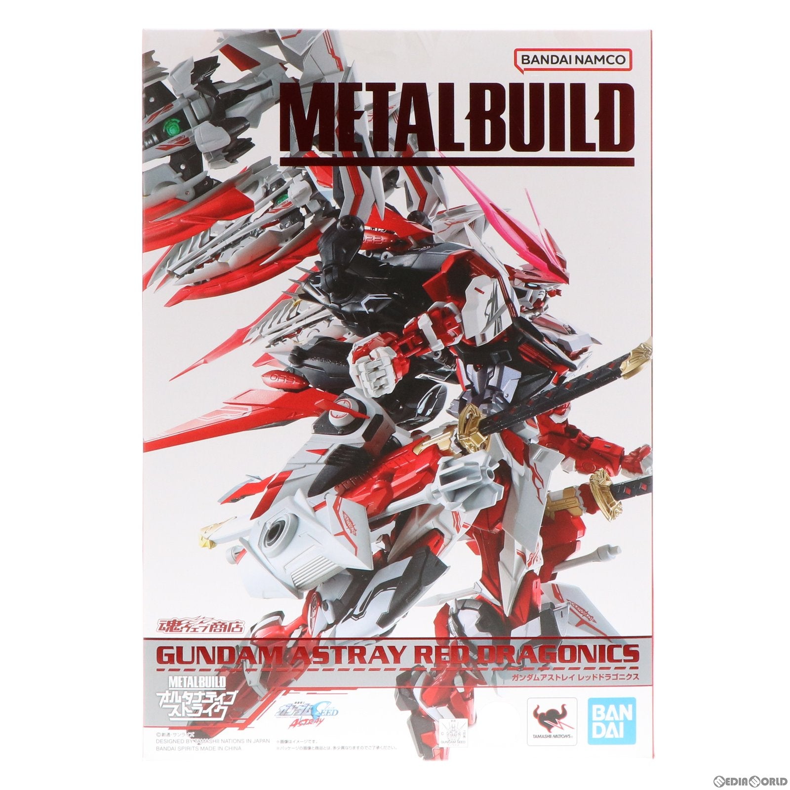 【中古即納】[FIG] (初販) 初期不良未対応品 魂ウェブ商店限定 METAL BUILD ガンダムアストレイ レッドドラゴニクス 機動戦士ガンダムSEED DESTINY ASTRAY R(シード デスティニー アストレイ R) 完成品 可動フィギュア バンダイスピリッツ(20220831)