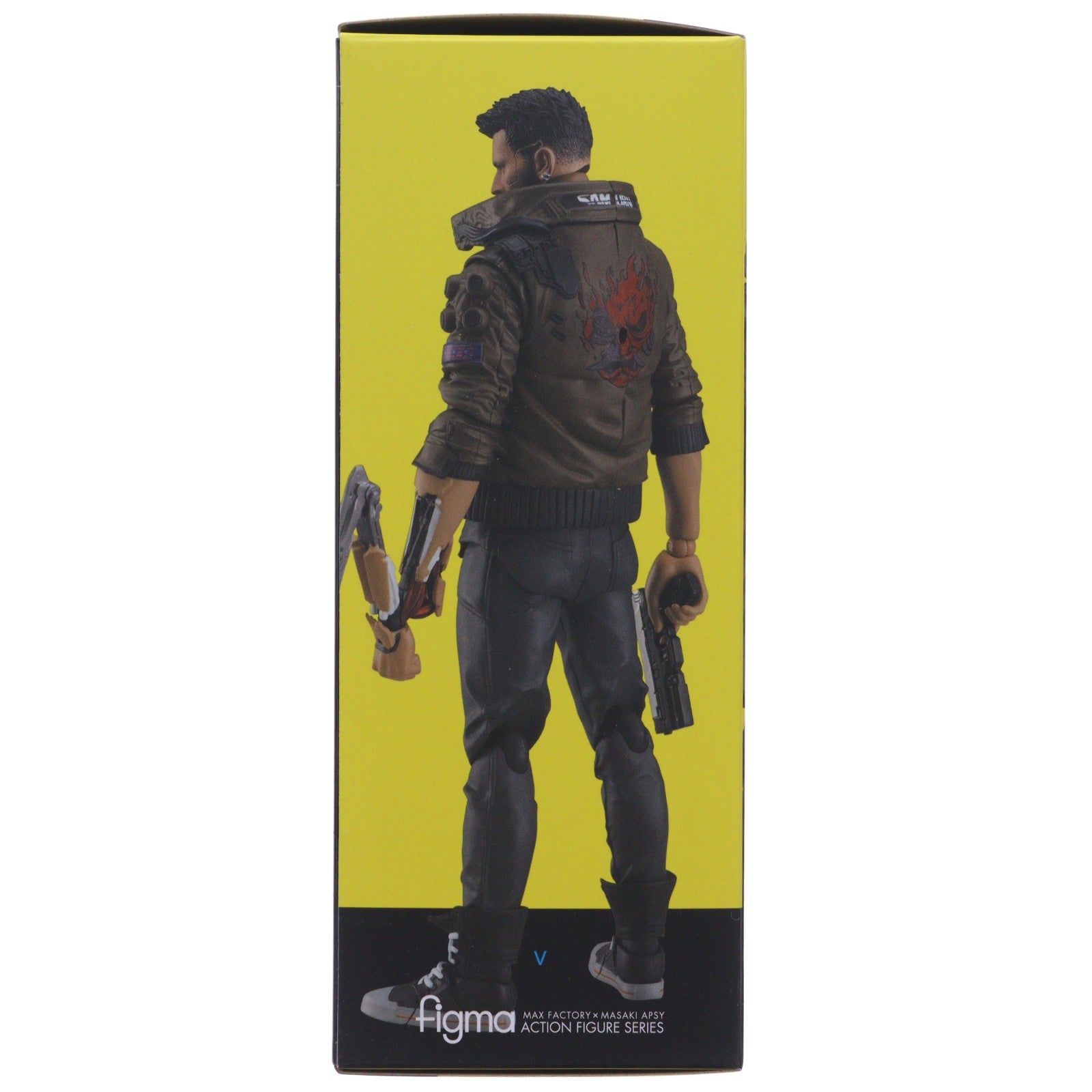 【中古即納】[FIG] GOODSMILE ONLINE SHOP限定特典付属 figma(フィグマ) 523 V(ヴィー) Cyberpunk 2077(サイバーパンク2077) 完成品 可動フィギュア グッドスマイルカンパニー(20220823)