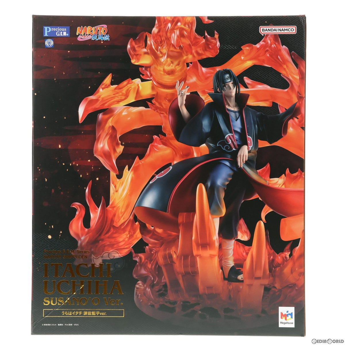 【中古即納】[FIG] PreciousG.E.M.シリーズ うちはイタチ 須佐能乎ver. NARUTO-ナルト-疾風伝 完成品 フィギュア メガトレショップ&オンラインストア限定 メガハウス(20220831)