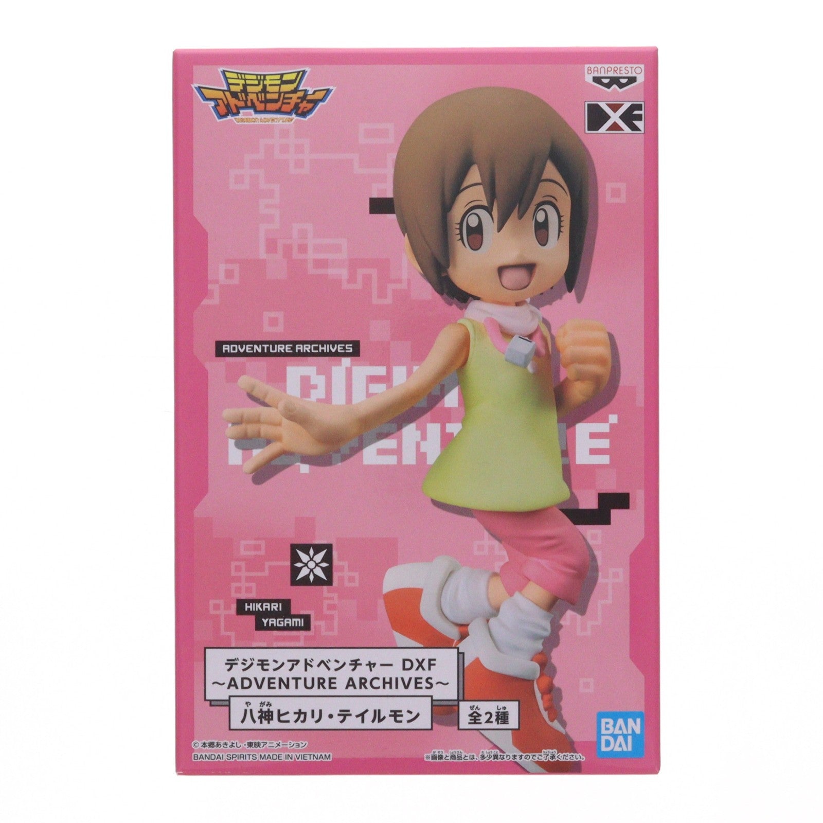 【中古即納】[FIG] 八神ヒカリ(やがみひかり) デジモンアドベンチャー DXF～ADVENTURE ARCHIVES～八神ヒカリ・テイルモン フィギュア プライズ(2582994) バンプレスト(20220831)
