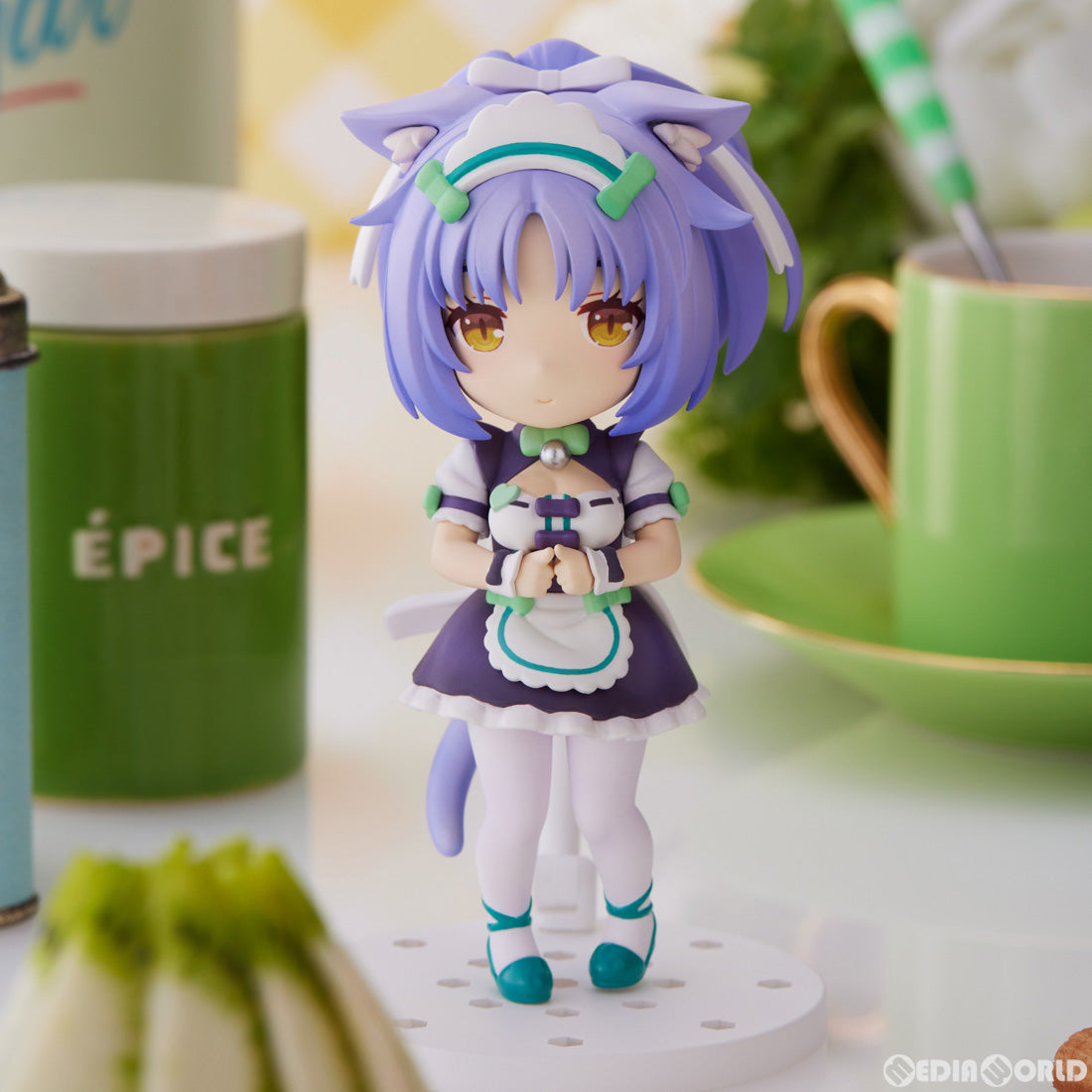 【中古即納】[FIG] ミニフィギュア100! シナモン ネコぱら 完成品 フィギュア(PF196) PLUM(プラム)(20240831)