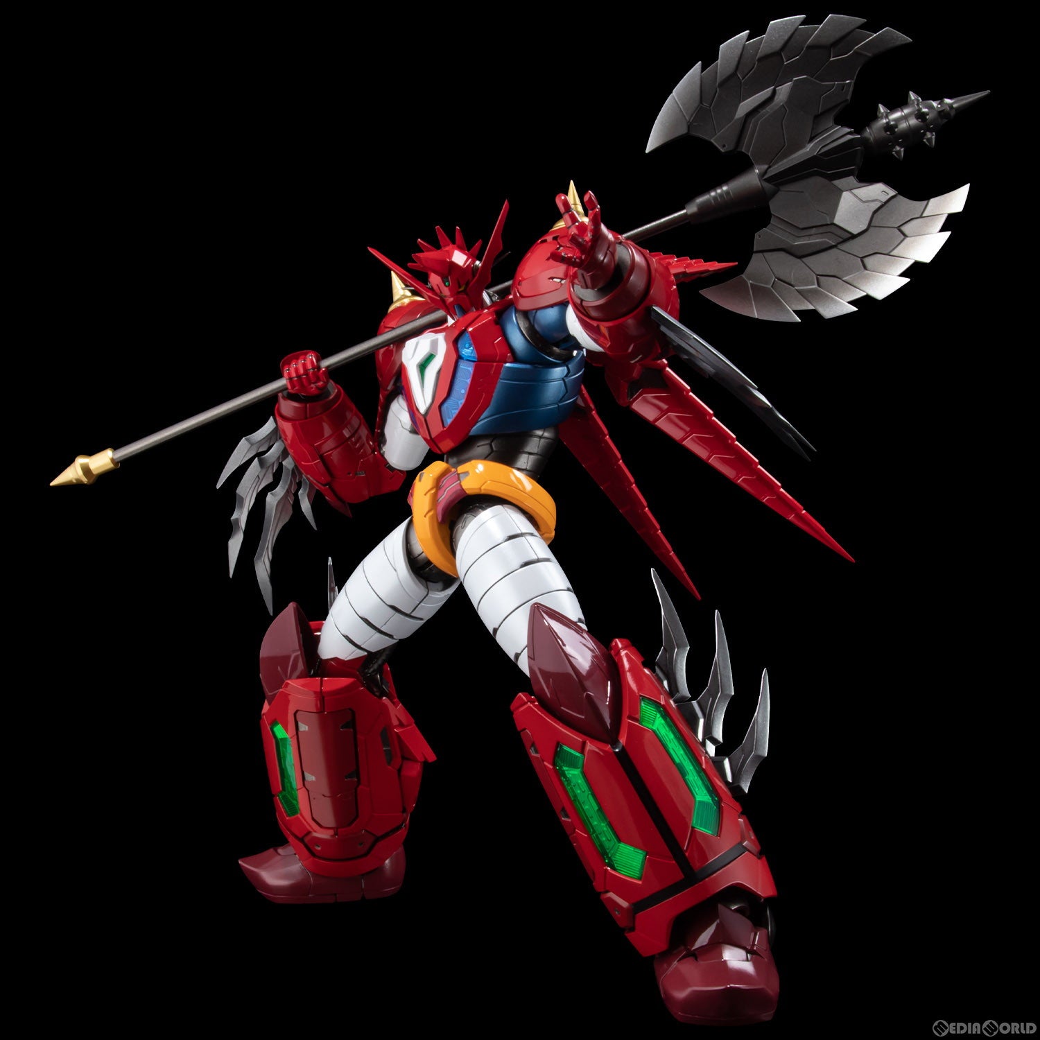 【中古即納】[FIG] RIOBOT 真ゲッタードラゴン 真ゲッターロボ 世界最後の日 完成品 可動フィギュア 千値練(せんちねる)(20230722)