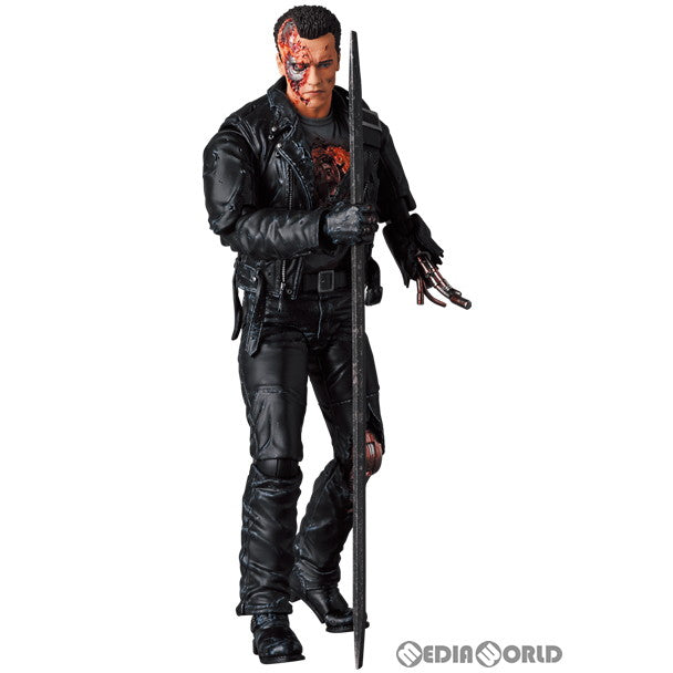 【新品即納】[FIG] マフェックス No.191 MAFEX T-800(T2:BATTLE DAMAGE Ver.) ターミネーター2 完成品 可動フィギュア メディコム・トイ(20230827)