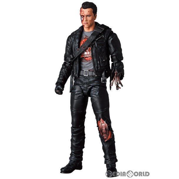 【新品即納】[FIG] マフェックス No.191 MAFEX T-800(T2:BATTLE DAMAGE Ver.) ターミネーター2 完成品 可動フィギュア メディコム・トイ(20230827)