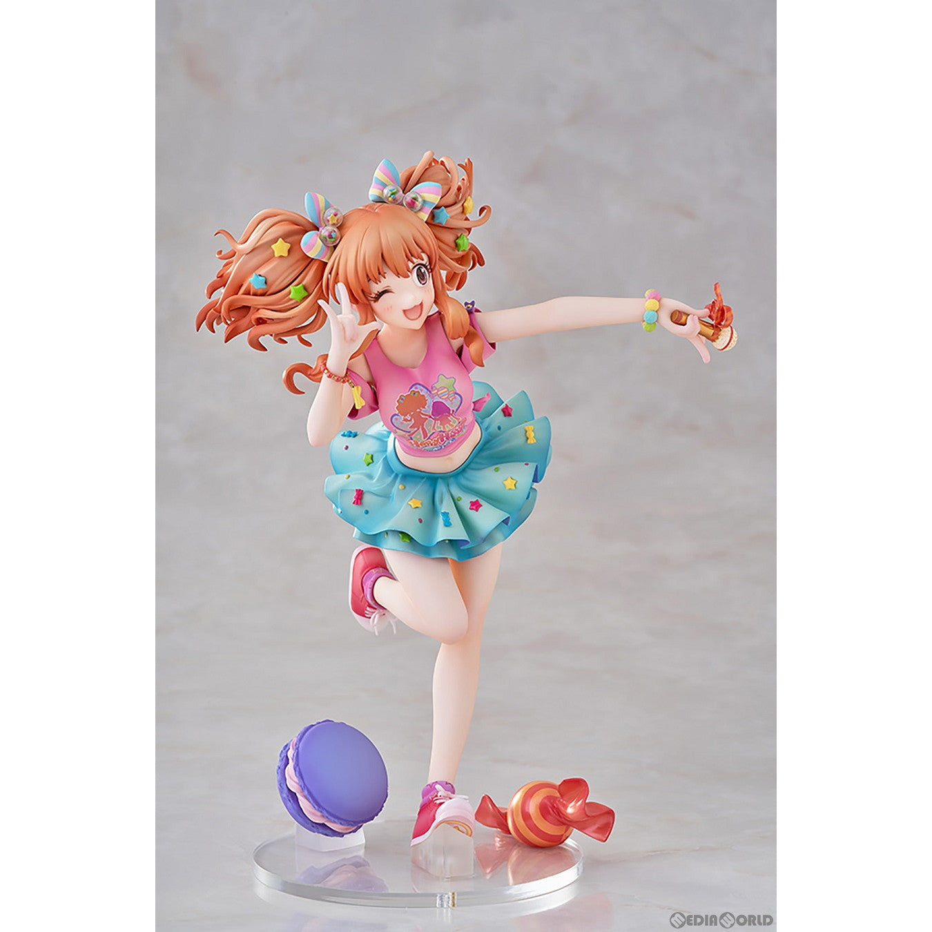 【中古即納】[FIG] 諸星きらり(もろぼしきらり) あんきら!～狂騒曲 ver. アイドルマスター シンデレラガールズ 1/7 完成品 フィギュア リコルヌ(20230419)