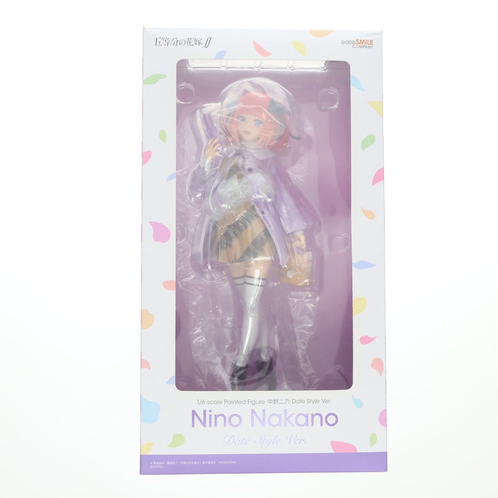 【新品即納】[FIG] 中野二乃(なかのにの) Date Style Ver. 五等分の花嫁∬ 1/6 完成品 フィギュア グッドスマイルカンパニー(20230824)