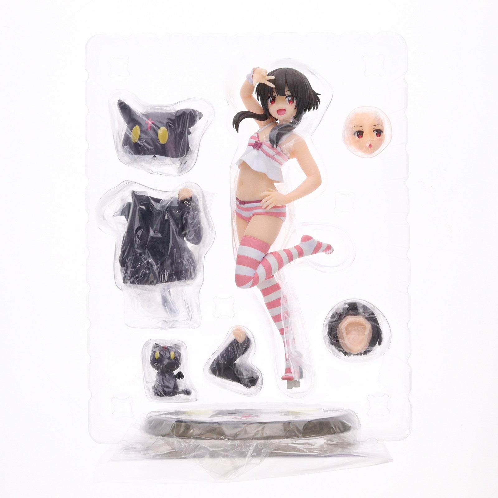 【新品即納】[FIG] CAworks めぐみん フード☆るっく ちょむすけver. 通常版 アニメ 『この素晴らしい世界に祝福を!』 1/7 完成品 フィギュア KADOKAWA(カドカワ) (20230330)