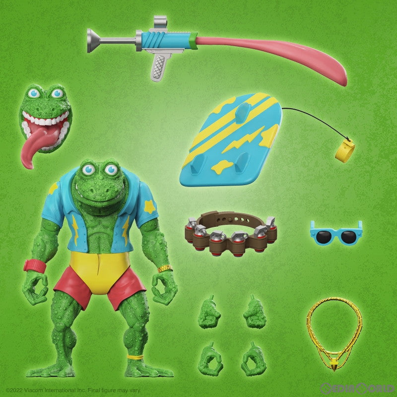 【新品即納】[FIG] ジンギスフロッグ ティーンエイジ・ミュータント・ニンジャ・タートルズ TMNT wave 8 アルティメイト 7インチ アクションフィギュア スーパー7(20230930)
