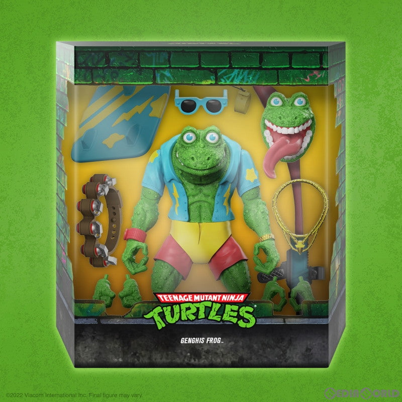 【新品即納】[FIG] ジンギスフロッグ ティーンエイジ・ミュータント・ニンジャ・タートルズ TMNT wave 8 アルティメイト 7インチ アクションフィギュア スーパー7(20230930)