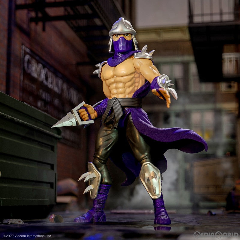 【新品即納】[FIG] シュレッダー(シルバーアーマー) ティーンエイジ・ミュータント・ニンジャ・タートルズ TMNT wave 8 アルティメイト 7インチ アクションフィギュア スーパー7(20230930)