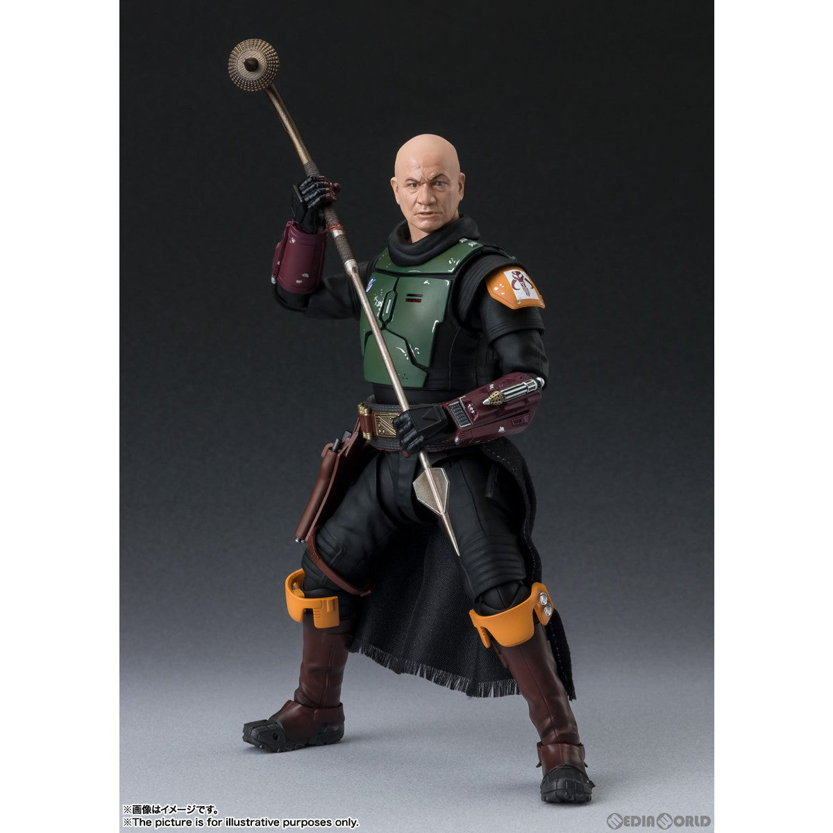 【中古即納】[FIG] S.H.Figuarts(フィギュアーツ) ボバ・フェット(STAR WARS: The Book of Boba Fett)(スター・ウォーズ ブック・オブ・ボバ・フェット) 完成品 可動フィギュア バンダイスピリッツ(20230120)