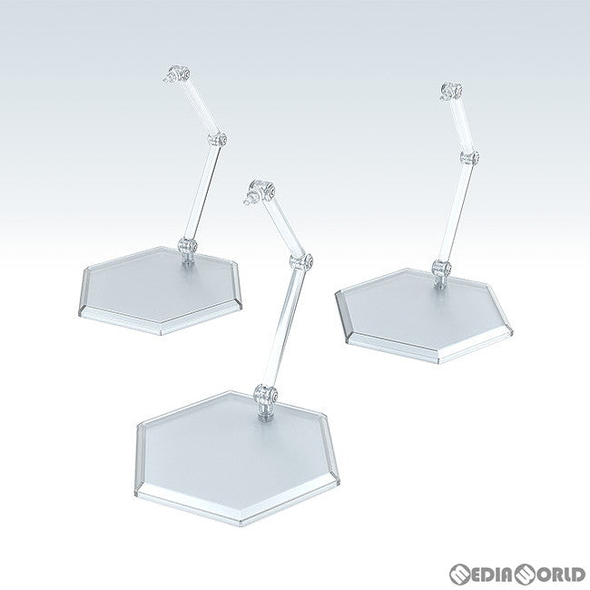 【中古即納】[FIG] THE シンプルスタンド×3 【フィギュア&模型用】 HEXタイプ フィギュア用アクセサリ グッドスマイルカンパニー(20230301)