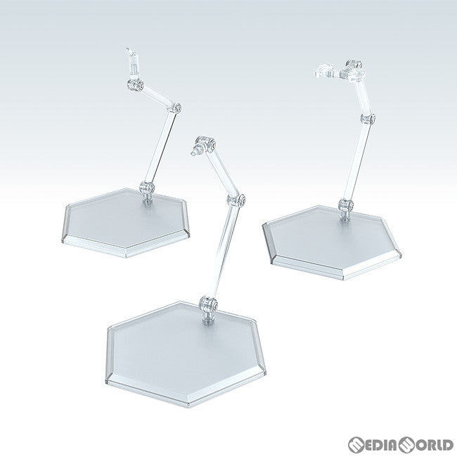 【中古即納】[FIG] THE シンプルスタンド×3 【フィギュア&模型用】 HEXタイプ フィギュア用アクセサリ グッドスマイルカンパニー(20230301)