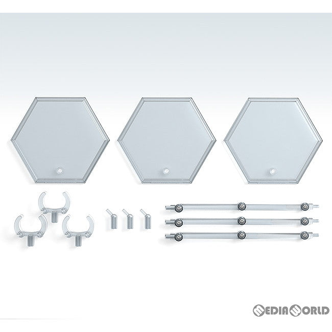 【中古即納】[FIG] THE シンプルスタンド×3 【フィギュア&模型用】 HEXタイプ フィギュア用アクセサリ グッドスマイルカンパニー(20230301)