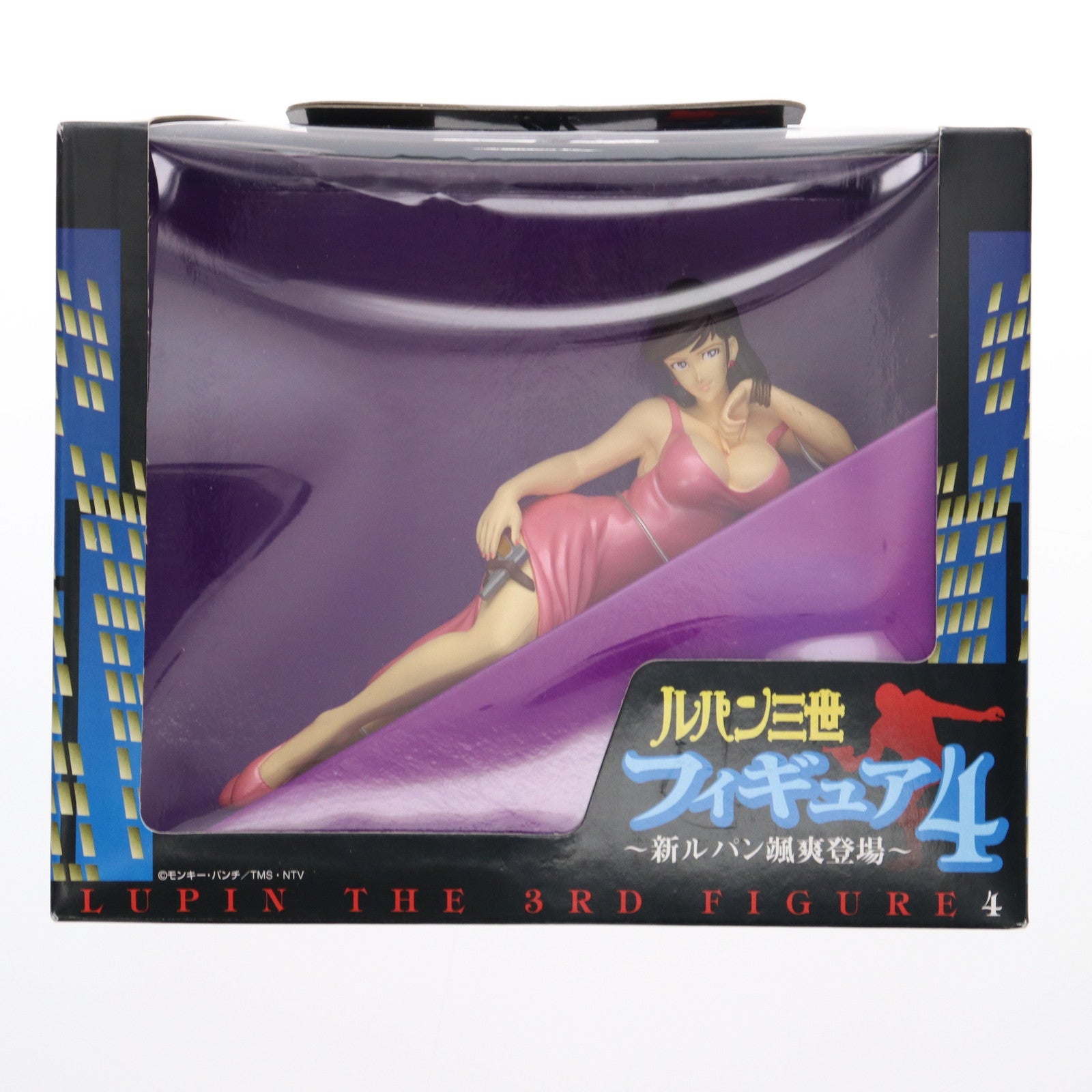 【中古即納】[FIG] 峰不二子(みねふじこ)(ピンク) ルパン三世 フィギュア4 ～新ルパン颯爽登場～ プライズ バンプレスト(20011231)