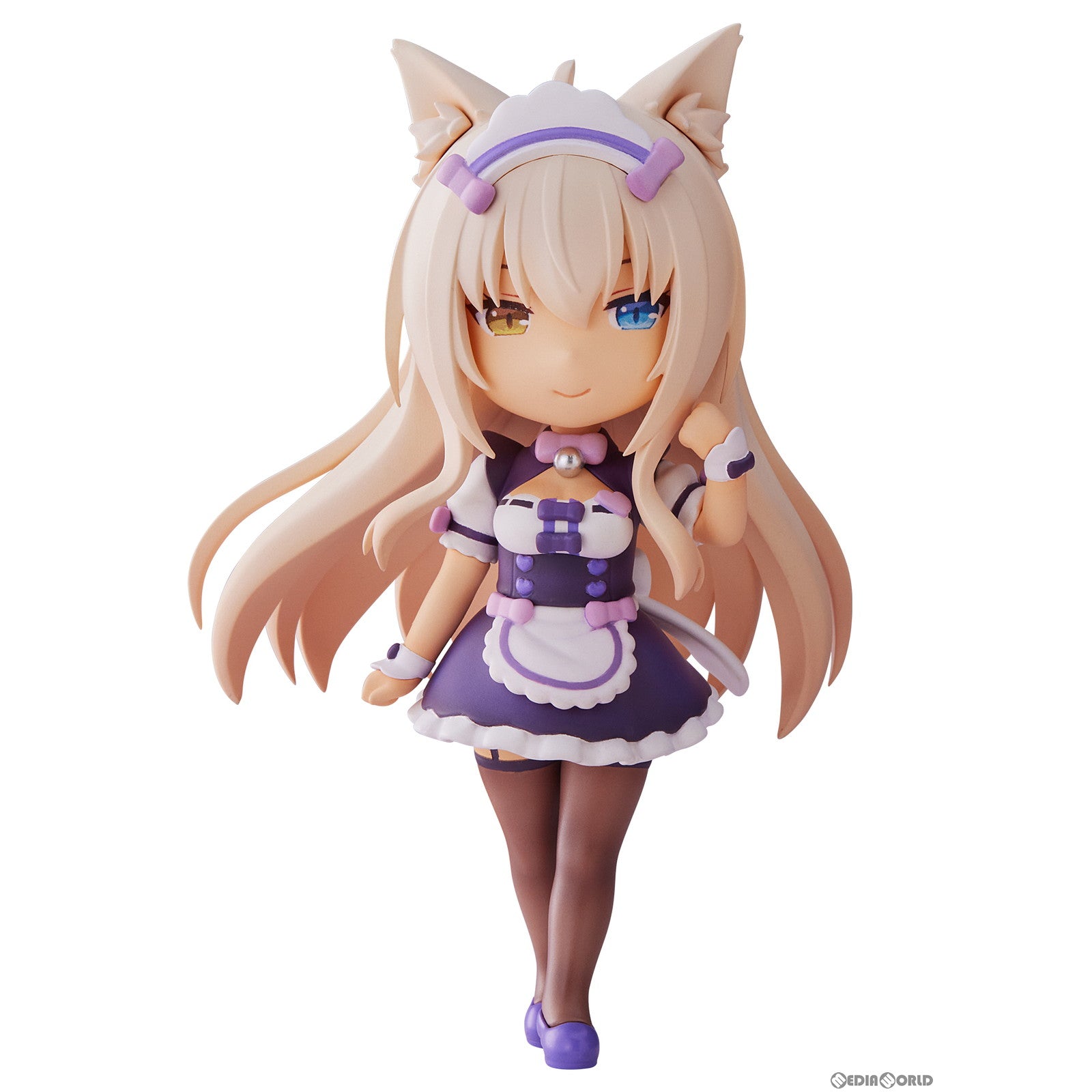 【中古即納】[FIG] ミニフィギュア100! ココナツ ネコぱら 完成品 フィギュア(PF195) PLUM(プラム)(20240831)