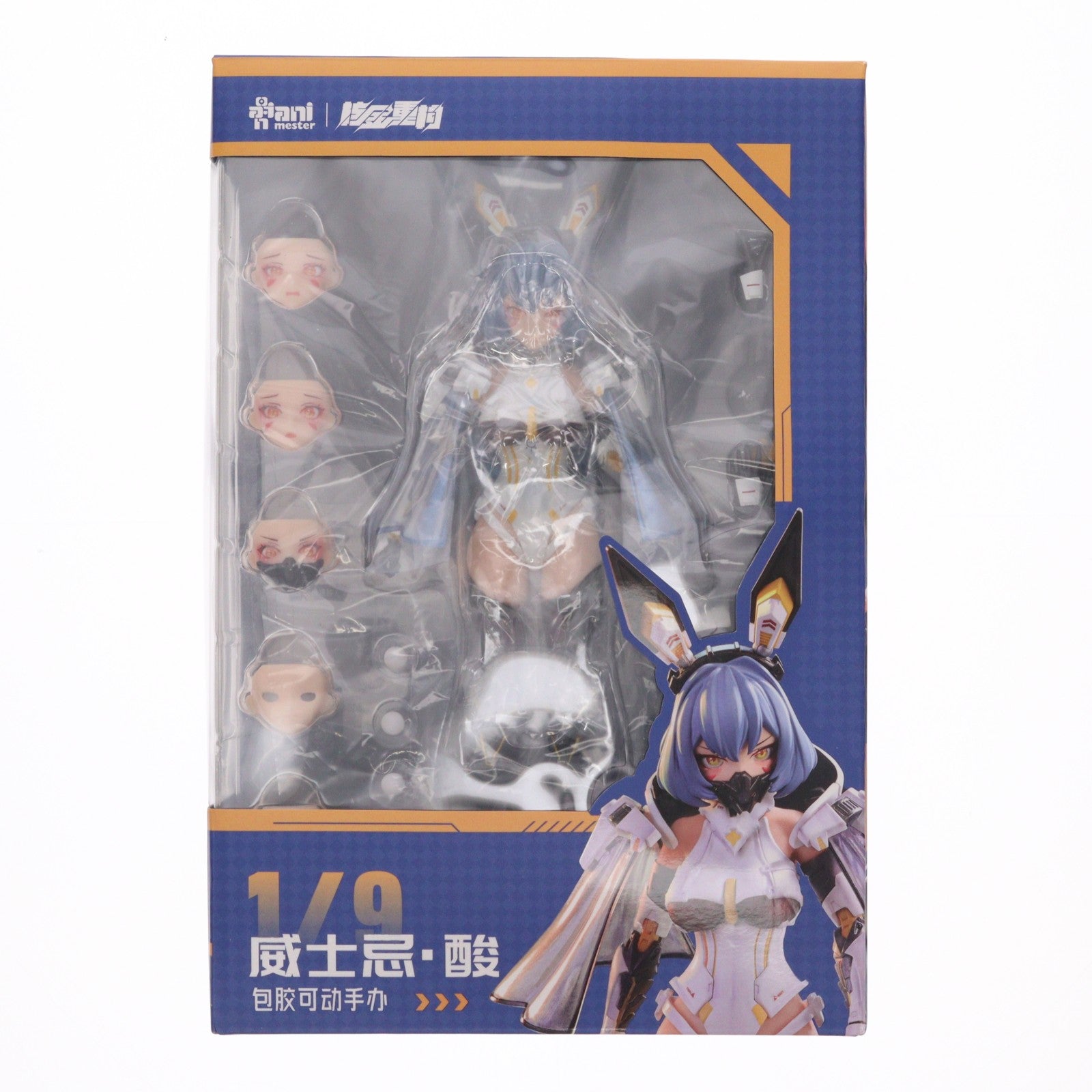 【中古即納】[FIG] ウィスキー・酸 1/9 完成品 可動フィギュア 核金重構(NUCLEAR GOLD RECONSTRUCTION)(20230607)