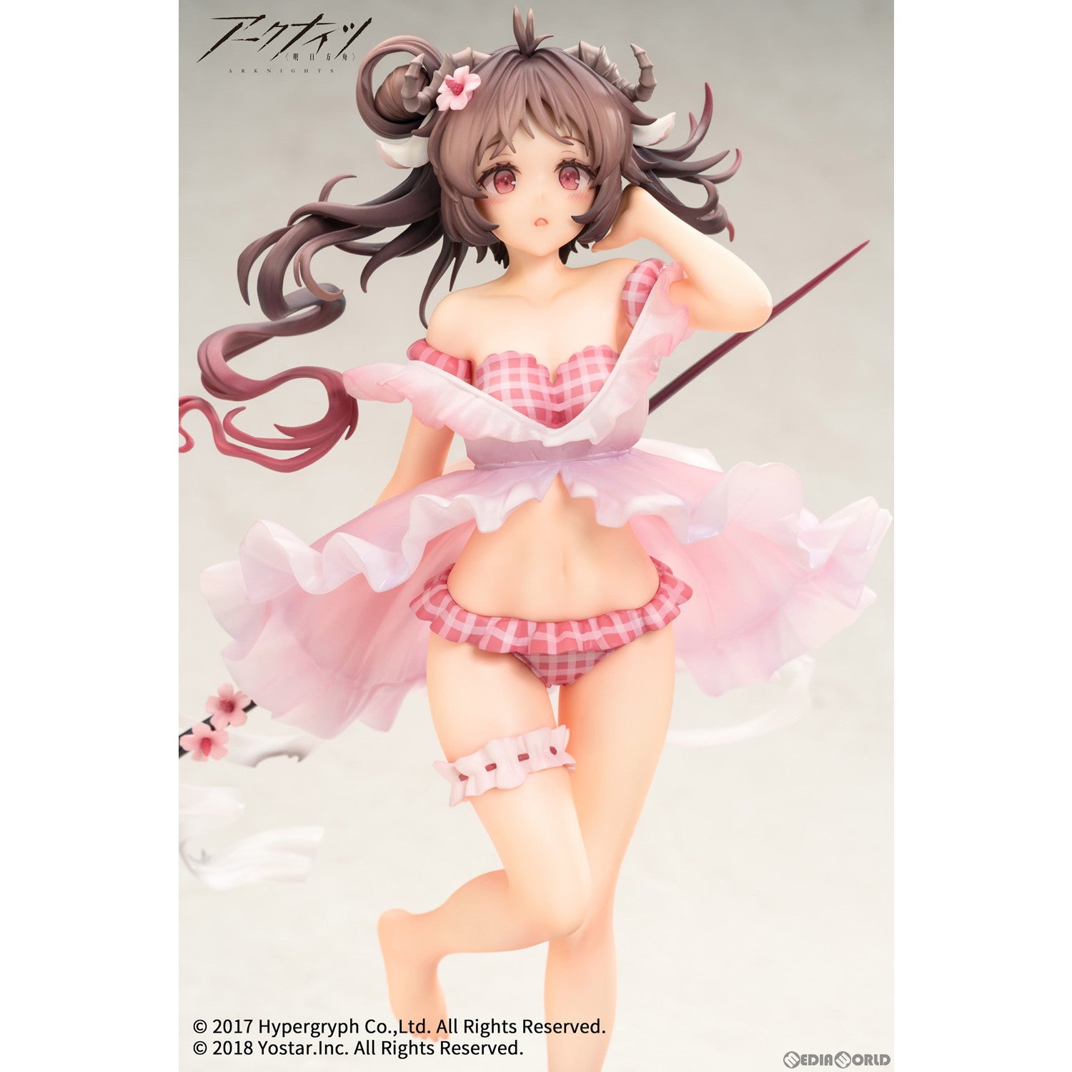 【新品即納】[FIG] 予約特典付属 エイヤフィヤトラ 夏の花弁 FA018 VER. アークナイツ 1/7 完成品 フィギュア APEX(エーペックス) (20230607)