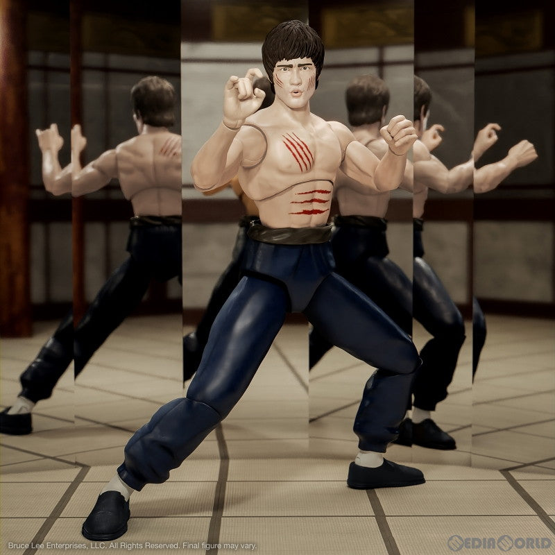 【新品即納】[FIG] ブルース・リー ザ・ファイター ver アルティメイト 7インチ アクションフィギュア スーパー7(20230930)