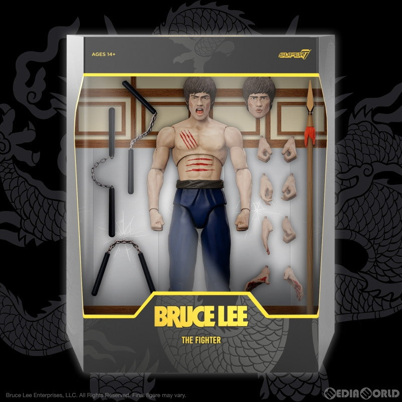 【新品即納】[FIG] ブルース・リー ザ・ファイター ver アルティメイト 7インチ アクションフィギュア スーパー7(20230930)