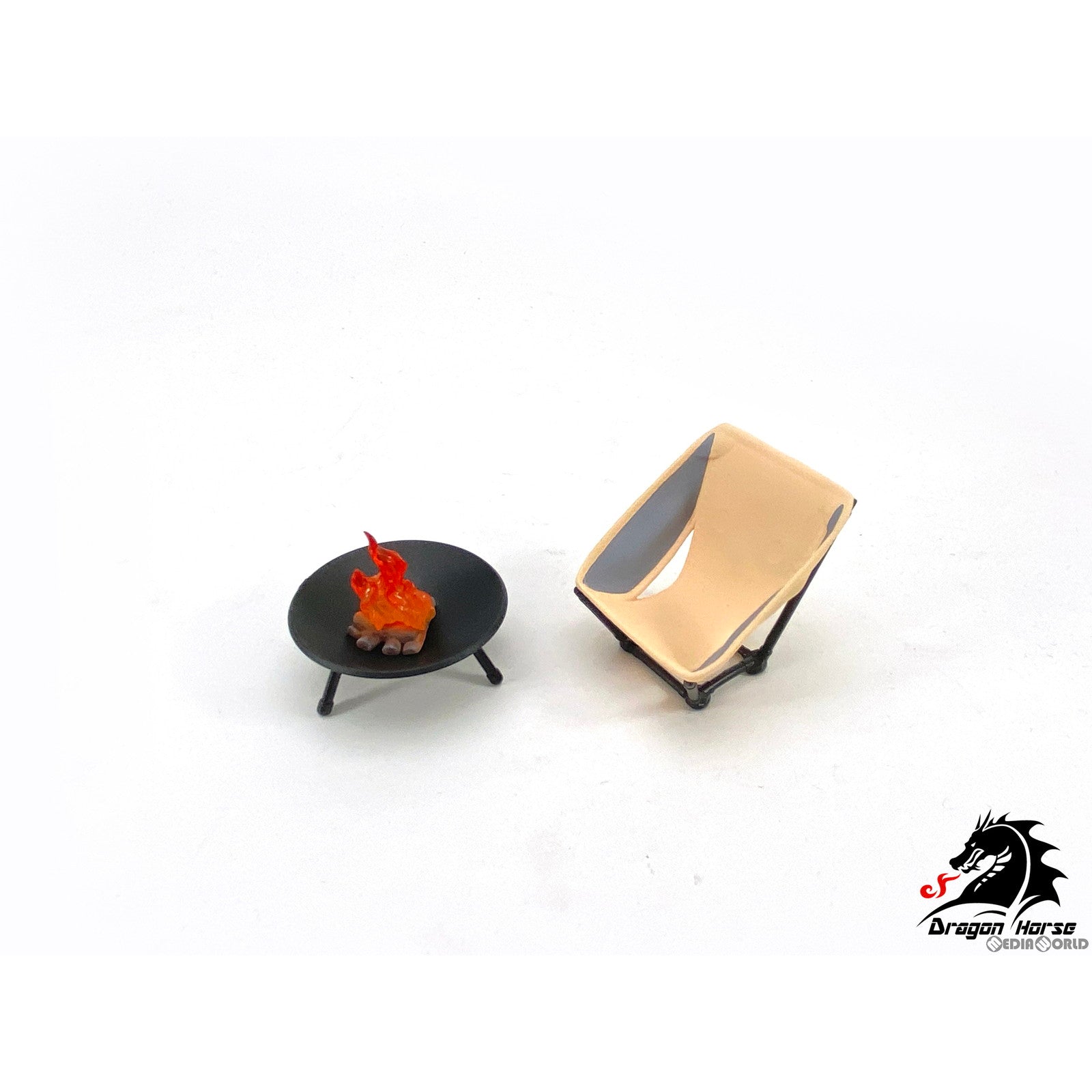 【新品即納】[FIG] 1/12スケールキャンプ装備セットB フィギュア用アクセサリ(DH-E004) Dragon Horse(ドラゴンホース) (20230217)