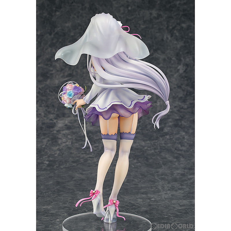 【新品即納】[FIG] (再販) エミリア ウェディングVer. Re:ゼロから始める異世界生活 1/7 完成品 フィギュア Phat!(ファット・カンパニー) (20240413)