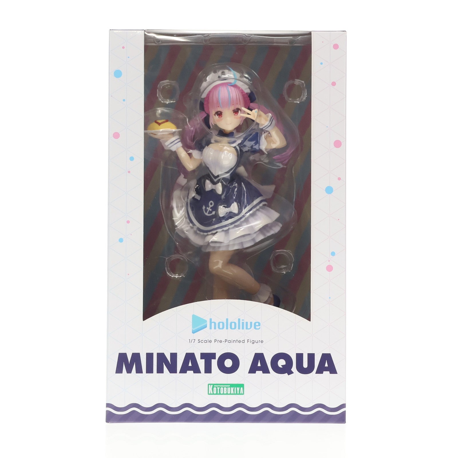【新品即納】[FIG] (再販) 湊あくあ(みなとあくあ) ホロライブプロダクション 1/7 完成品 フィギュア(PV100) コトブキヤ(20230520)