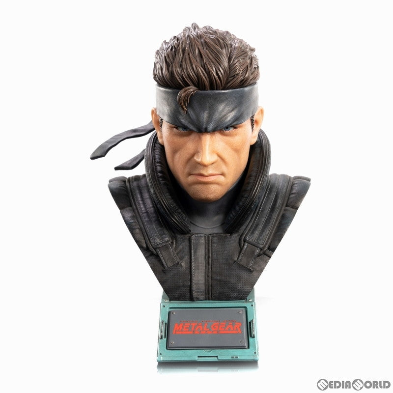 【新品即納】[FIG] ソリッド・スネーク グランドスケール バスト METAL GEAR SOLID(メタルギアソリッド) 完成品 フィギュア First 4 Figures(ファースト4フィギュア) (20230930)