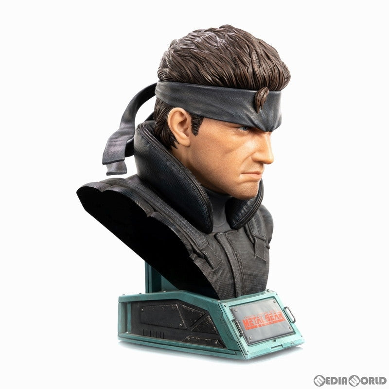 【新品即納】[FIG] ソリッド・スネーク グランドスケール バスト METAL GEAR SOLID(メタルギアソリッド) 完成品 フィギュア First 4 Figures(ファースト4フィギュア) (20230930)