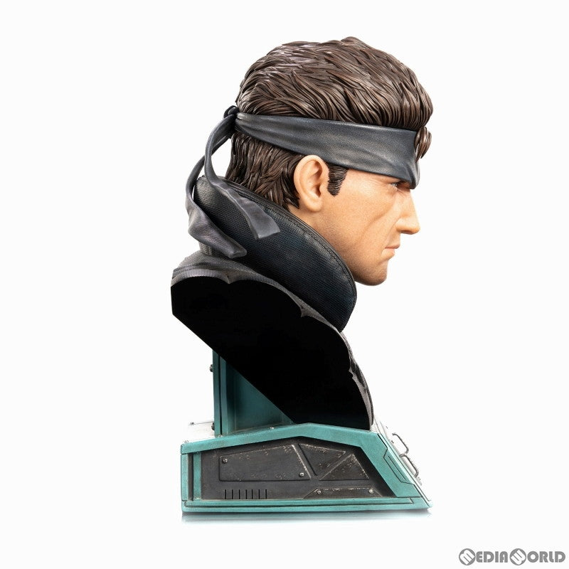 【新品即納】[FIG] ソリッド・スネーク グランドスケール バスト METAL GEAR SOLID(メタルギアソリッド) 完成品 フィギュア First 4 Figures(ファースト4フィギュア) (20230930)