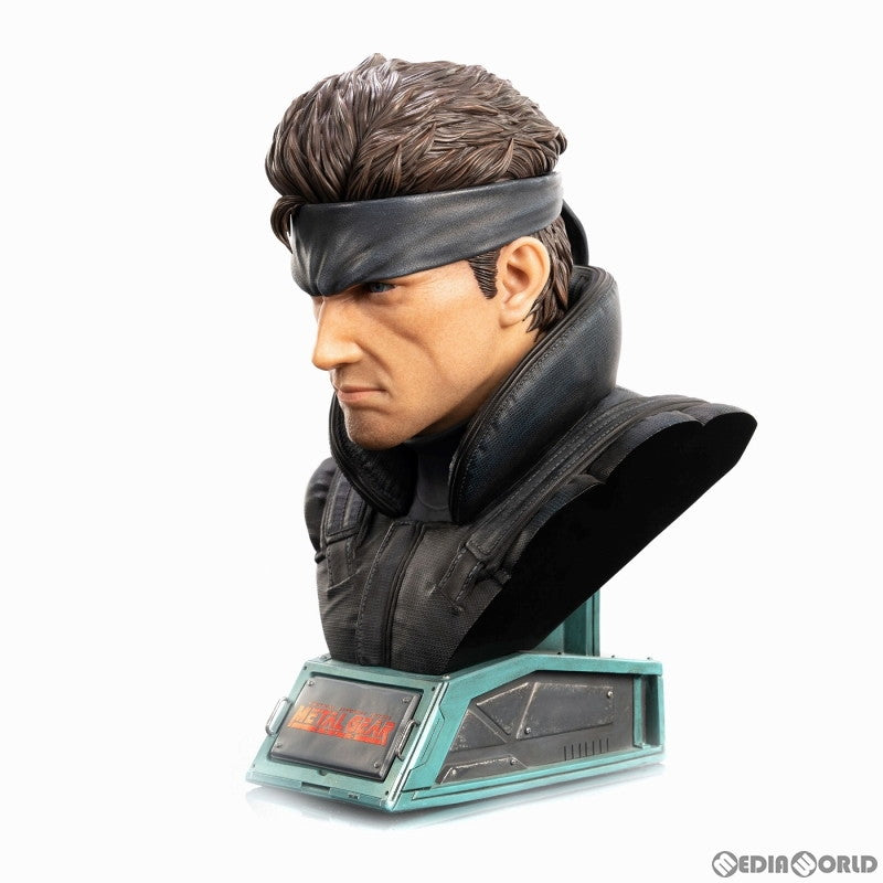 【新品即納】[FIG] ソリッド・スネーク グランドスケール バスト METAL GEAR SOLID(メタルギアソリッド) 完成品 フィギュア First 4 Figures(ファースト4フィギュア) (20230930)