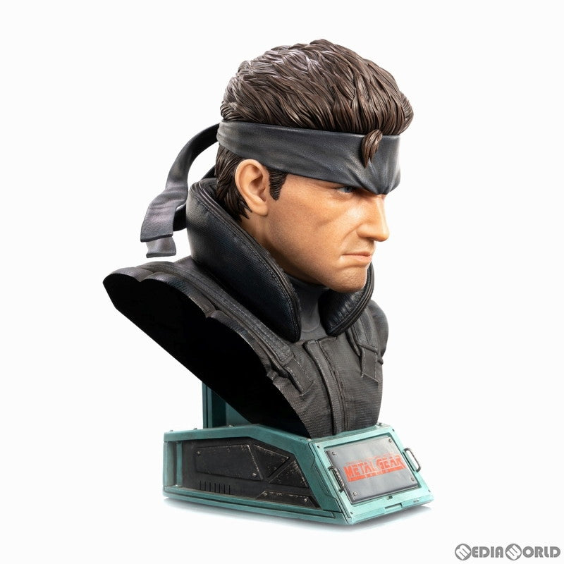 【新品即納】[FIG] ソリッド・スネーク ライフサイズ バスト METAL GEAR SOLID(メタルギアソリッド) 完成品 フィギュア First 4 Figures(ファースト4フィギュア) (20230930)