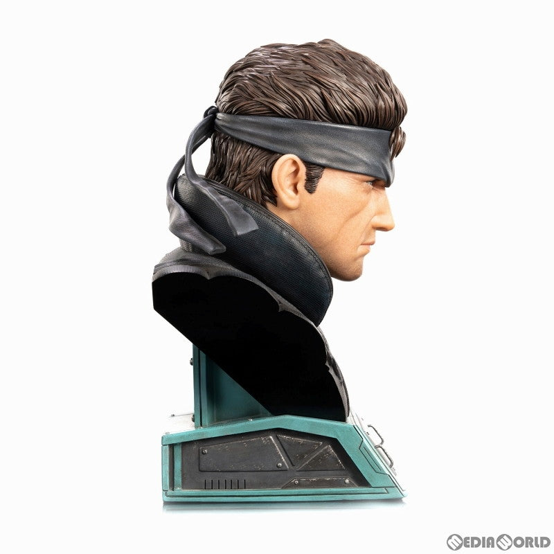 【新品即納】[FIG] ソリッド・スネーク ライフサイズ バスト METAL GEAR SOLID(メタルギアソリッド) 完成品 フィギュア First 4 Figures(ファースト4フィギュア) (20230930)