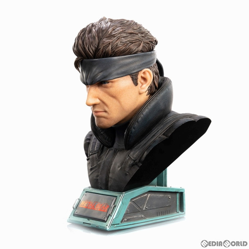 【新品即納】[FIG] ソリッド・スネーク ライフサイズ バスト METAL GEAR SOLID(メタルギアソリッド) 完成品 フィギュア First 4 Figures(ファースト4フィギュア) (20230930)