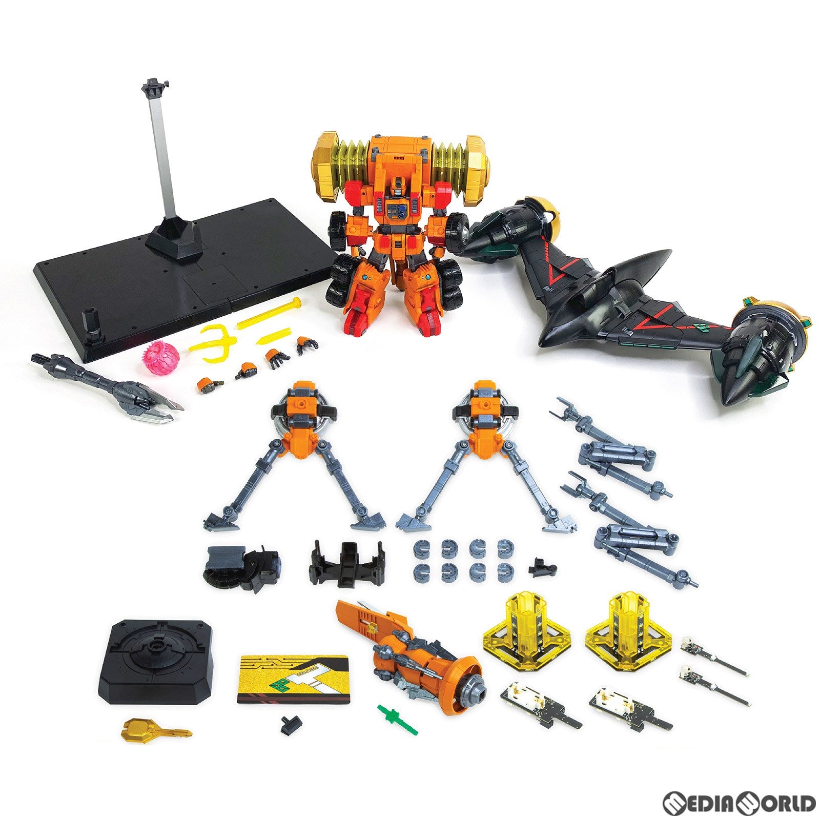 【中古即納】[TOY] POSE+メタルシリーズ 最終決戦!スターガオガイガーDXセット 勇者王ガオガイガー 完成トイ AWAKEN STUDIO(20230928)
