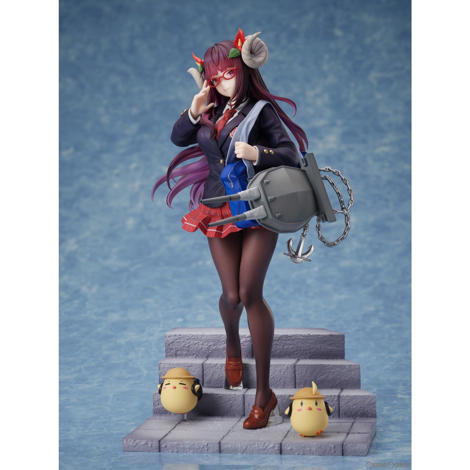 【新品即納】[FIG] 駿河(するが) 文化系なんだからっver. アズールレーン 1/7 完成品 フィギュア(AMU-FNX874) フリュー(20230708)