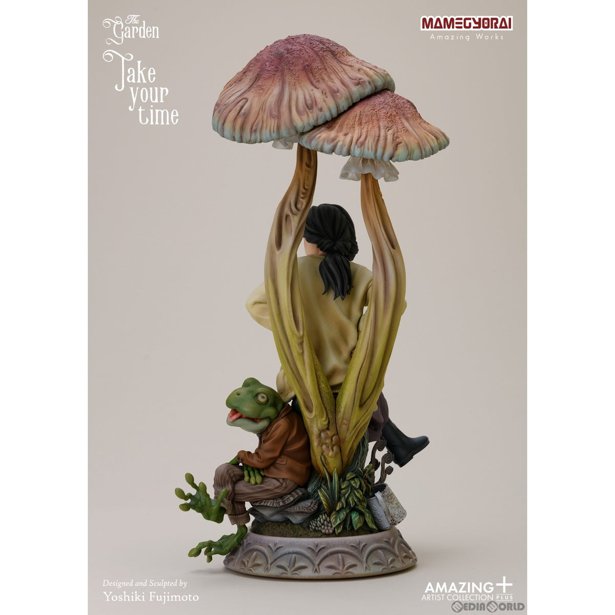 【中古即納】[FIG] Amazing Artist Collection+/ 藤本圭紀: The Garden ～Take your time～ スタチュー 完成品 フィギュア 豆魚雷(20230622)