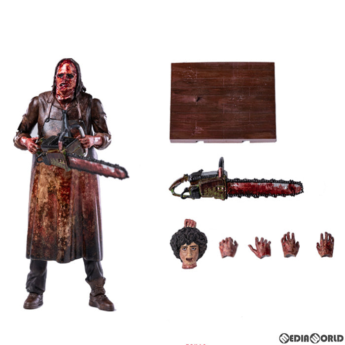 【新品即納】[FIG] エクスクイジット ミニ レザーフェイス スローター ver. 悪魔のいけにえ -レザーフェイス・リターンズ- 1/18 アクションフィギュア(EMT0039) ハイヤトイズ(20230827)