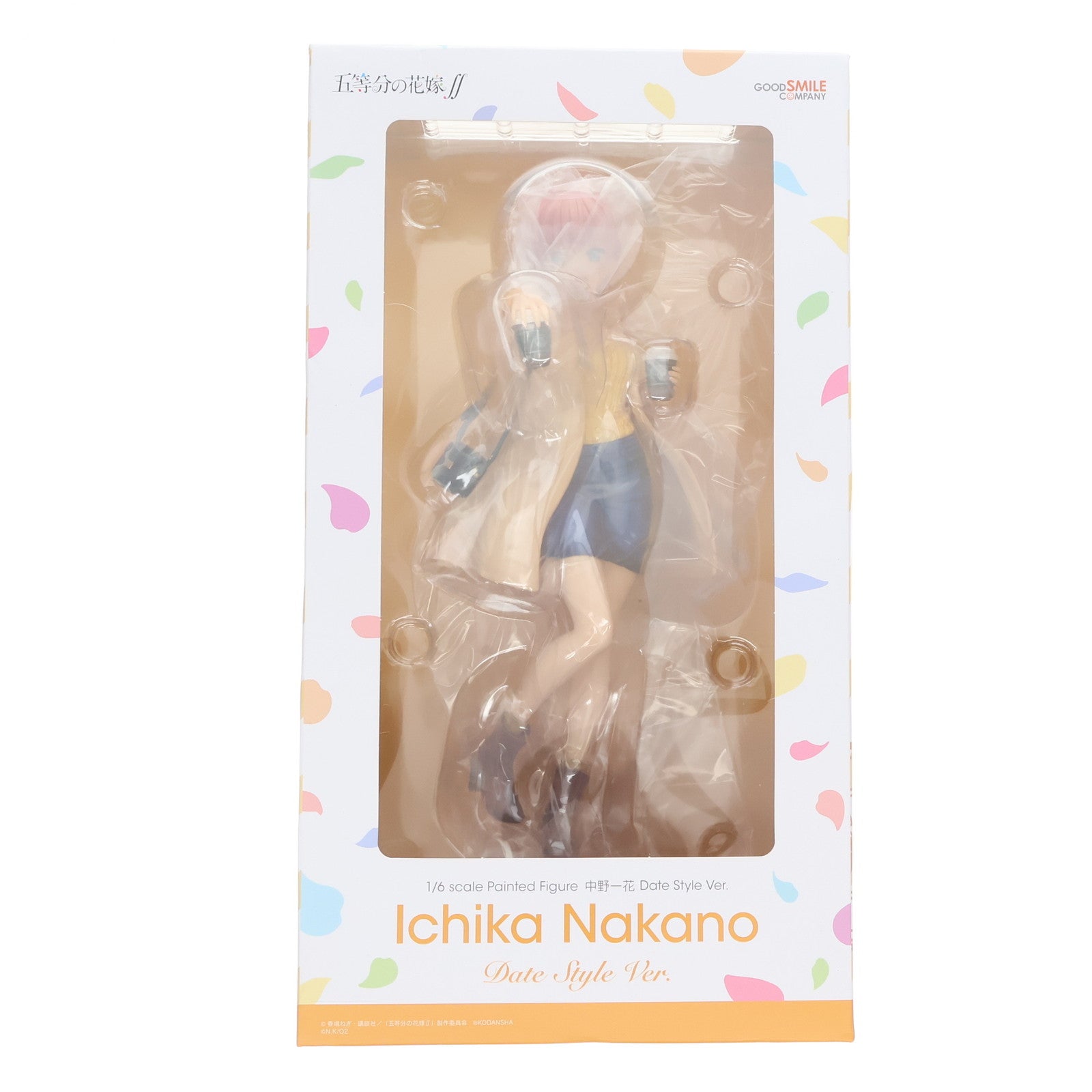 【新品即納】[FIG] 中野一花(なかのいちか) Date Style Ver. 五等分の花嫁∬ 1/6 完成品 フィギュア グッドスマイルカンパニー(20231101)